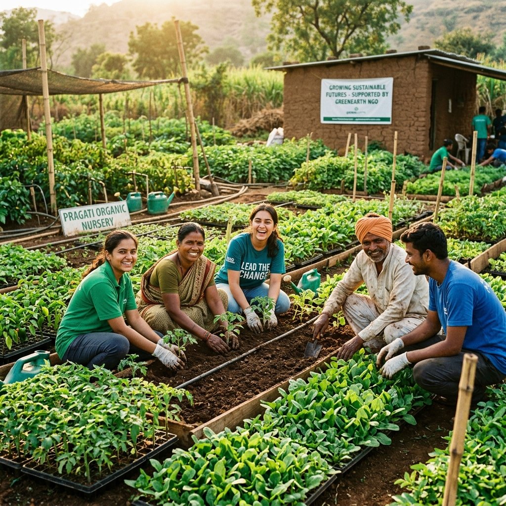 Community Vermicompost & Organic Farming Demonstration