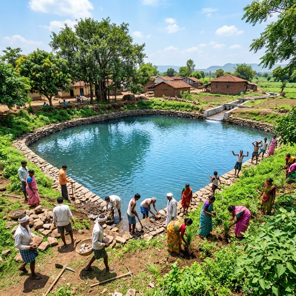 Rainwater Harvesting and Pond Revival
