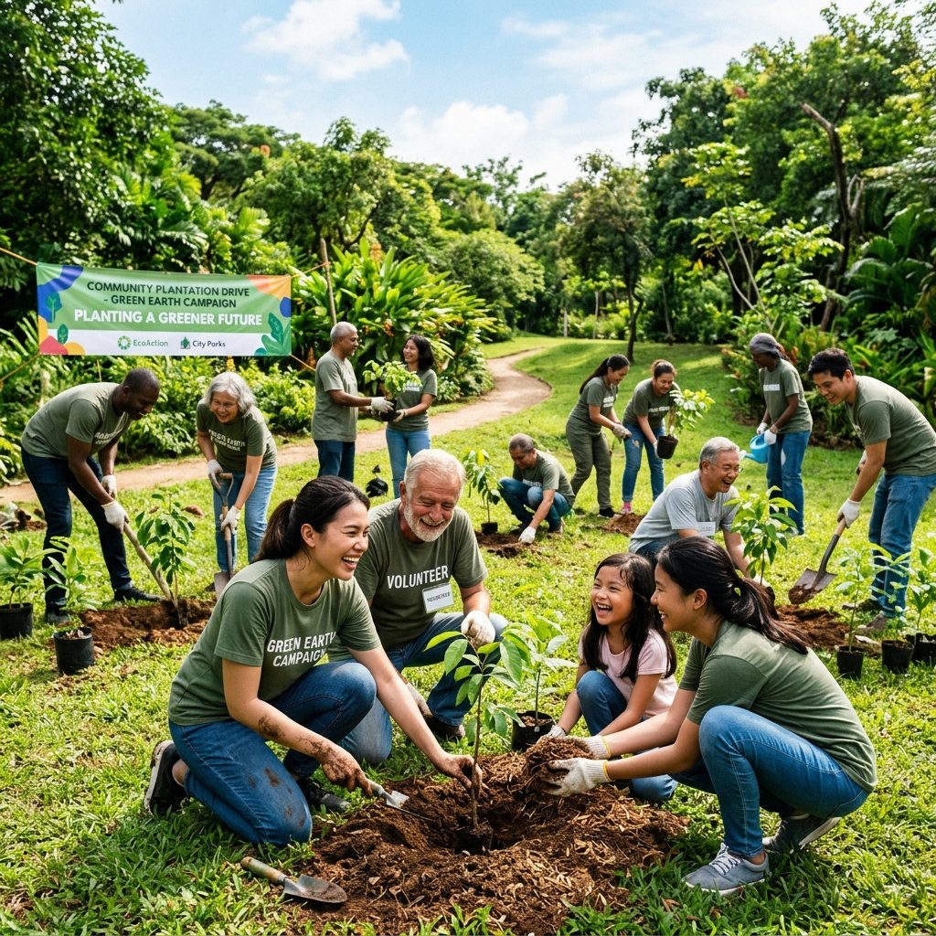 Green Park Jeewan Deep Tree Plantation Drive